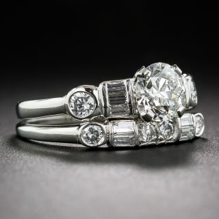 Vintage Diamond Wedding Set