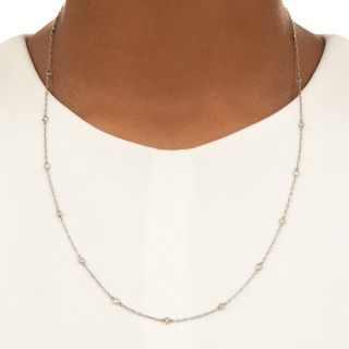 Vintage Diamonds-By-The-Yard 20-Inch Chain