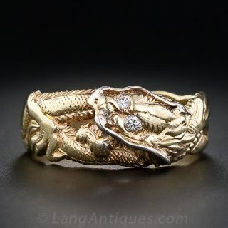 Vintage Dragon Ring