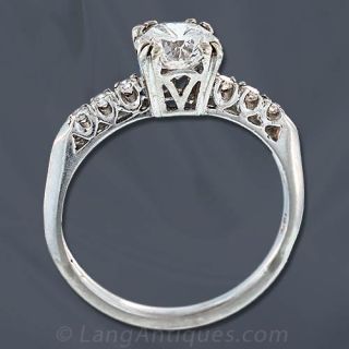 Vintage Engagement Ring, Circa 1950