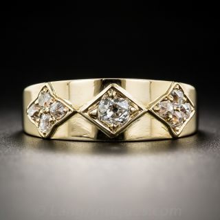 Vintage English Diamond Band Ring