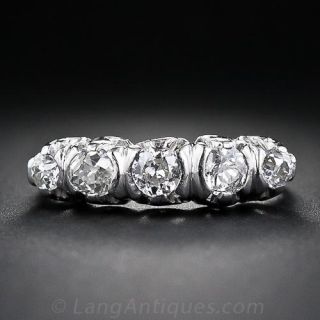 Vintage Five Stone Diamond Ring