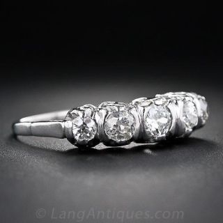 Vintage Five Stone Diamond Ring