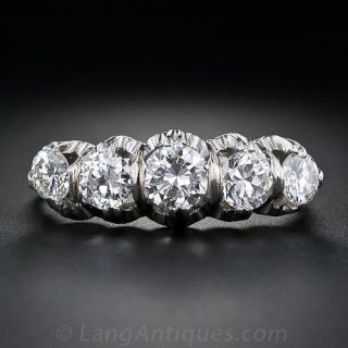 Vintage Five-Stone Diamond Ring