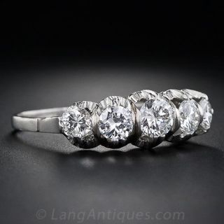Vintage Five-Stone Diamond Ring