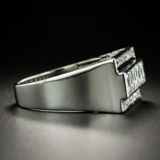 Vintage Five-Stone Emerald-Cut Diamond Ring