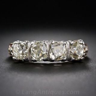 Vintage Four-Stone Diamond Ring