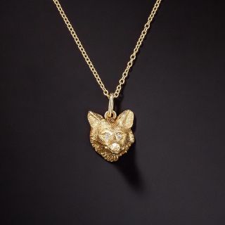 Vintage Fox Pendant - 1