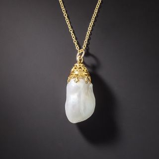 Vintage Freshwater Pearl Drop - 1