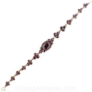 Vintage Garnet Bracelet