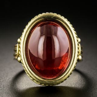 Vintage Garnet Cabochon Ring