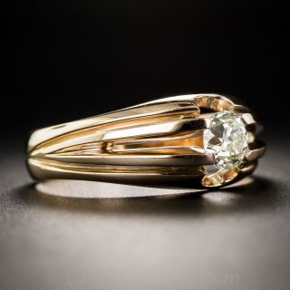 Vintage Gent's Diamond Solitaire