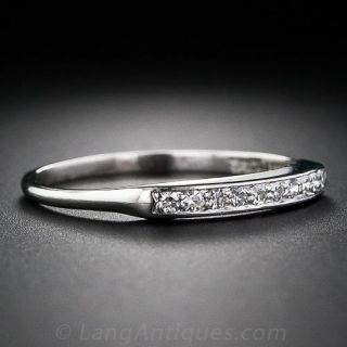 Vintage Granat Brothers Diamond Wedding Band