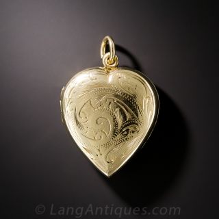 Vintage Heart Locket