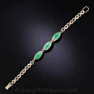 Vintage Jade Bracelet 