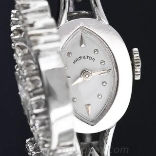 Vintage Ladies Diamond Bracelet  Cover Watch