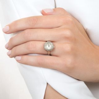 Vintage LeCoultre Diamond Ring Watch