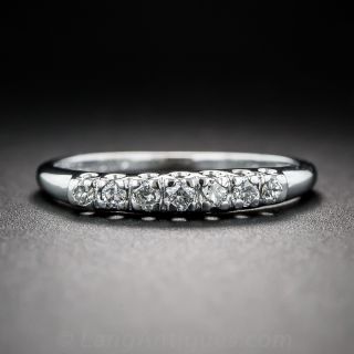 Vintage Mid-Century Diamond Wedding Band