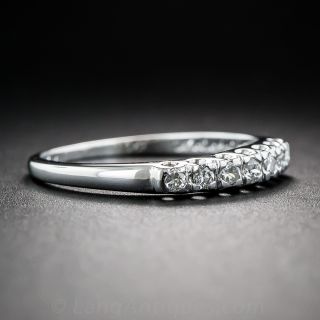 Vintage Mid-Century Diamond Wedding Band