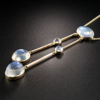 Vintage Moonstone Negligee Pendant