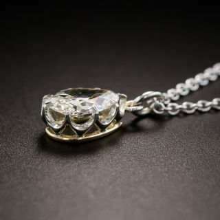 Vintage Pear Shape Diamond Drop 