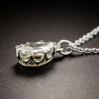 Vintage Pear Shaped Diamond Drop 