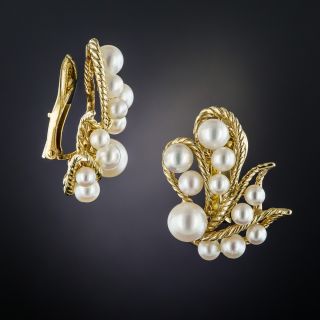 Vintage Pearl Earrings