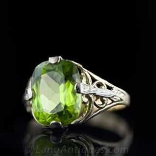 Vintage Peridot Ring