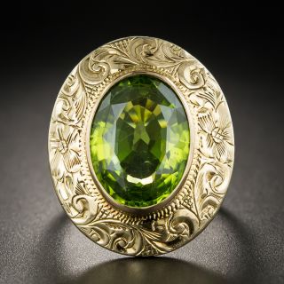 Vintage Peridot Ring - 2