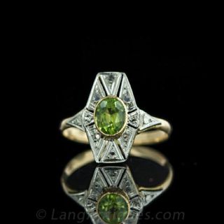 Vintage-Peridot-Ring-Main-View