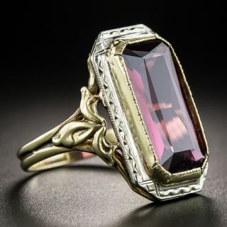 Vintage Red Spinel Ring