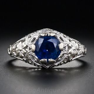 Vintage Sapphire Ring