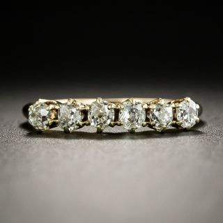 Vintage Six-Stone Diamond Band Ring - 2