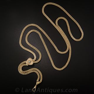 Vintage Slide Chain Necklace by Joseph Cohn and Brothers - 2