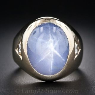 Vintage Star Sapphire Ring - 1