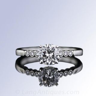 Vintage Diamond Engagement Ring 