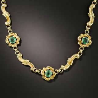 Vintage Tourmaline Necklace - 2