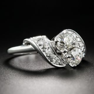 Vintage Twin-Stone Diamond Ring