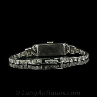 Waltham Diamond Deco Dress Watch