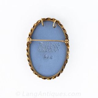 Wedgewood Cameo Pin