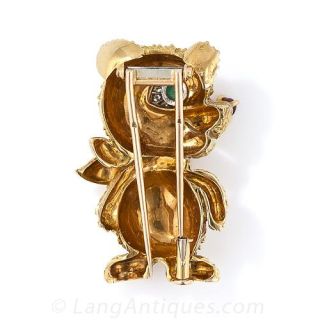 Whimsical Teddy Bear Pin