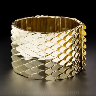 Wide Handmade Retro Bracelet - 2