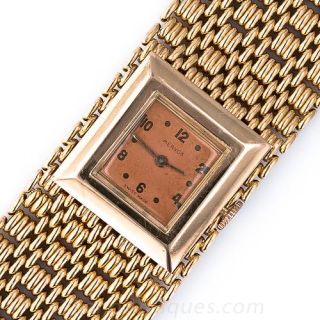 Wide Retro Bracelet Watch