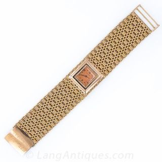 Wide Retro Bracelet Watch