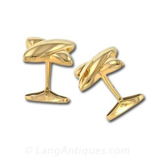X Motif Cufflinks