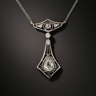 'Young Poland' Arts and Crafts Diamond Necklace - 3