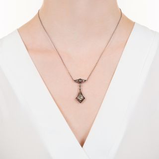 'Young Poland' Arts and Crafts Diamond Necklace