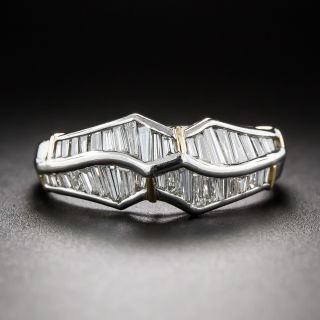 Zigzag Baguette Diamond Band Ring - 3