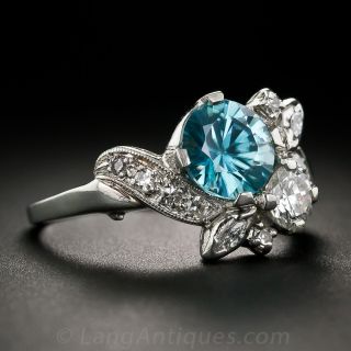 Zircon Diamond Cocktail Ring