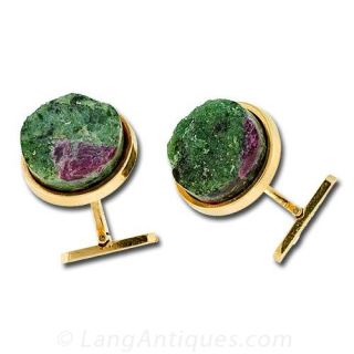 Zoisite Cufflinks